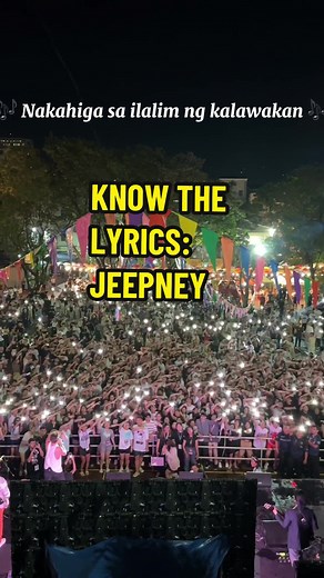 Jeepney Finale at Letran: Sponge Cola and Sea of Lights