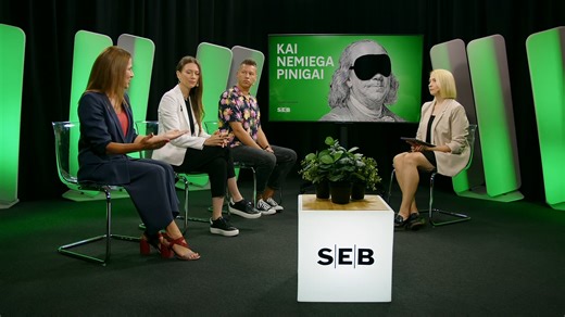 Ar žinote, kaip pinigai gali dirbti už jus? 📈 SEB banko ekspertė Kristina Ruseckienė pasakoja apie sudėtinių palūkanų efektą – kai investicijų grąžą gaunate ne tik nuo investuotos sumos, bet ir nuo sukauptų palūkanų. Išsamiau apie sudėtinių palūkanų efektą sužinokite laidoje „Kai nemiega pinigai“ 👉 https://www.youtube.com/watch?v=o5LNTNAY64U&t=11s | SEB Lietuvoje