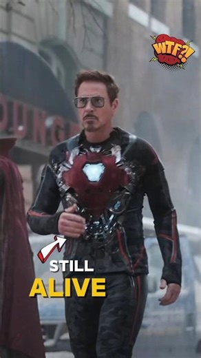Tony Stark is still alive 😨😱