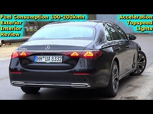 2024 Mercedes Benz E 220 d Sedan (197+23 PS) TEST DRIVE