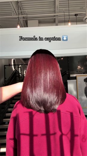 Red Hair Formula Using Wella Professionals