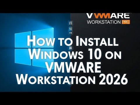 How to Install Windows 10 on VMWare Workstation 2026 (Step-by-Step Tutorial)