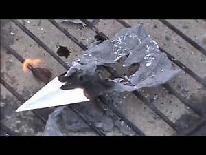 BURNING Paper Airplanes!!!!!!