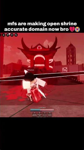 PEOPLE ARE MAKING OPEN DOMAIN USING SKILL BUILDER BRO | Jujutsu Shenanigans Roblox