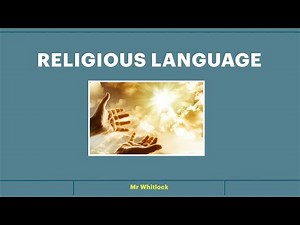 Religious Language