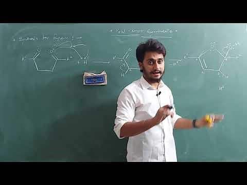 Paal knorr synthesis of pyrroles, Furans, thiophenes with Mechanism||Very Easy Method