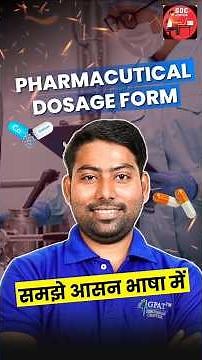 Pharmaceutical Dosage Forms Explained in Easy Language | Types, Classification & Examples