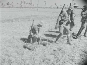 GLOUCESTERS IN ACTION in Burma WW2 March 1942 Bren Gun Carriers SILENT