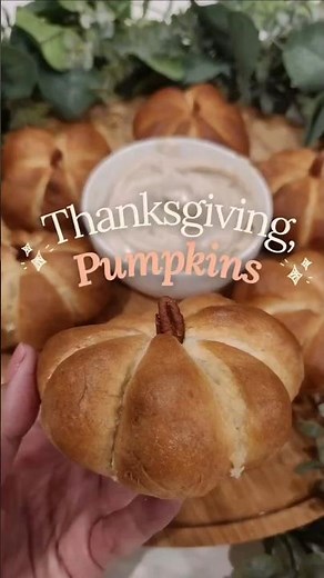 Pumpkin Shaped Dinner Rolls Recipe