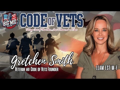 Code Of Vets w/ Gretchen Smith #live #trending #veterans
