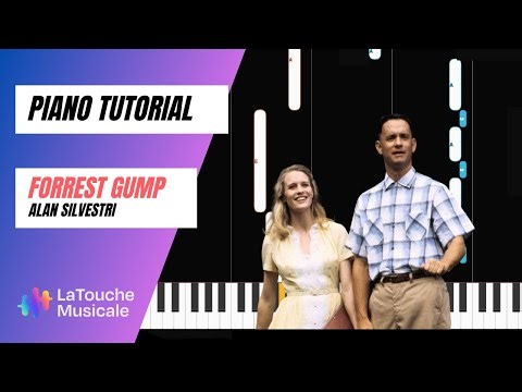 Forrest Gump Main Theme - PIANO TUTORIAL