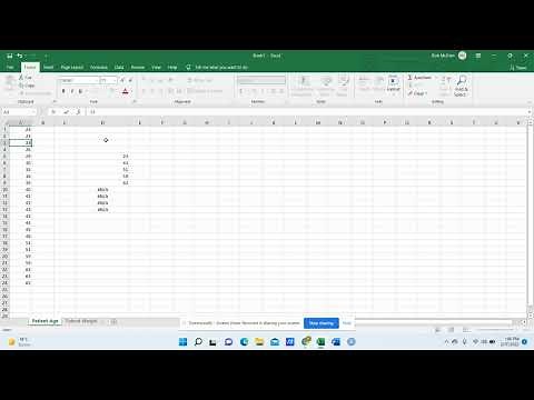 Using the Mode.Mult Command in Excel