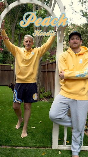 THE PEACH HOODIE. The name alone sooths the soul into a frenzy of delight. A true representative, nay, a true embodiment of summer. The Peach Hoodie combines warmth and coziness to create a tsunami of comfort, no matter where it’s worn. PSA: This sweatshirt is guaranteed to help your game on….. and off the court. LINK IN BIO TO PURCHASE NOW!! | Out of System