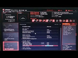 Обновление биос на материнской плате MSI A320M PRO VD PLUS