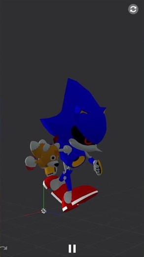 Practicing running animation #sonic #3danimation #sonicthehedgehog #animation #fyp