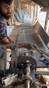 Gi wire cutting machine #machine #wireworks #foryou #wirecuttingtool #wirecutting #construction | Rokon Bhai