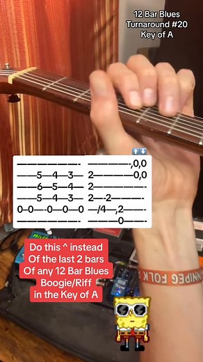 64K views · 438 reactions | 12 Bar Blues Turnaround in the Key of A. #12barblues #bluesguitar #guitar #fyp #foryou | Jamparkguitar | Facebook