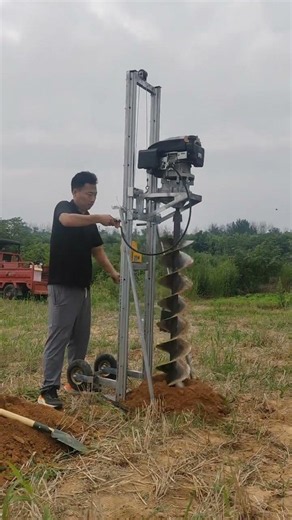 Behind the Scenes: Power Pole Planting Project - Construction Action