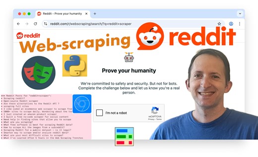 Web-scraping Reddit with Python, Playwright, and SeleniumBase - SeleniumBase