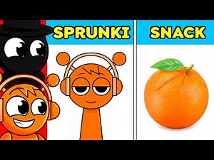 FAVOURITE FOODS OF ALL SPRUNKIS!