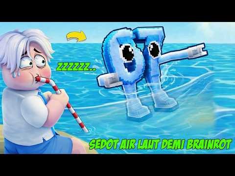 Aku Kuras Air LAUT MATI Demi Mendapatkan BRAINROT CELESTIAL Paling LEGENDARIS Di Roblox