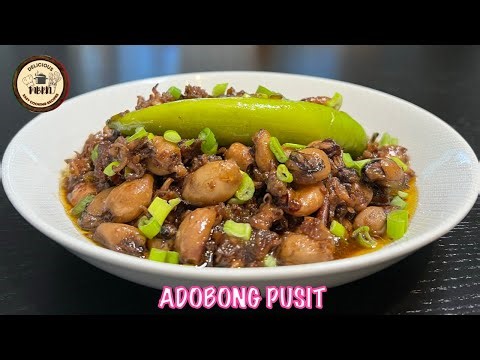How to Cook Adobong Pusit | Filipino Squid Adobo