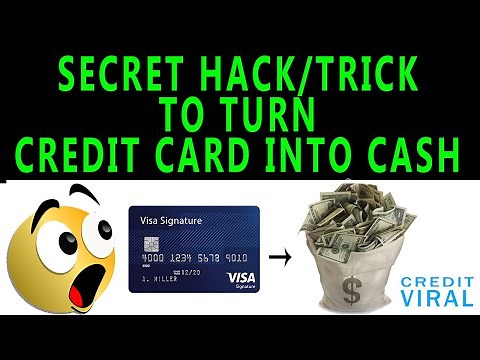 Secret Trick to Turn Credit Card into Cash! Credit Card Hack!Convert Credit into Cash Complete Guide
