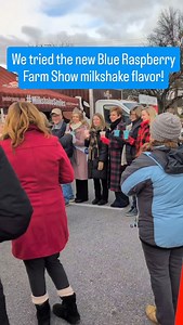5.5K views · 18 reactions | We tried the new Blue Raspberry Farm Show Milkshake flavor at Giants' first pop-up today! Have you tried it yet? Let us know your thoughts! | PennLive.com | Facebook