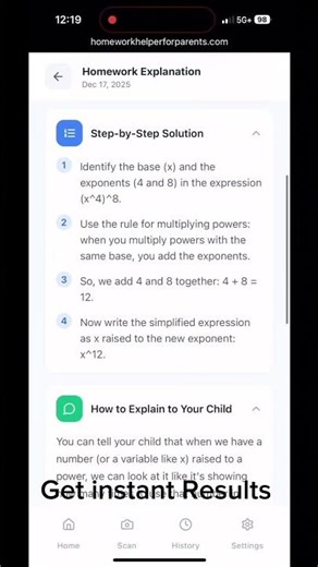Homework Helper for Parents-Video Demonstration