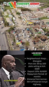 Introducing Taji Gardens, Isinya located only 4km off the busy Kiserian Isinya Highway (Pipeline road). The project consists of 1/8th acre plots selling at Ksh. 650K only with access to essential social amenities to make your stay peaceful. Take advantage of our early bird offer by investing as little as Ksh. 65K and clear the balance in 12 months. www.jcomforthomes.co.ke OR call 0798150859 | Comfort Homes