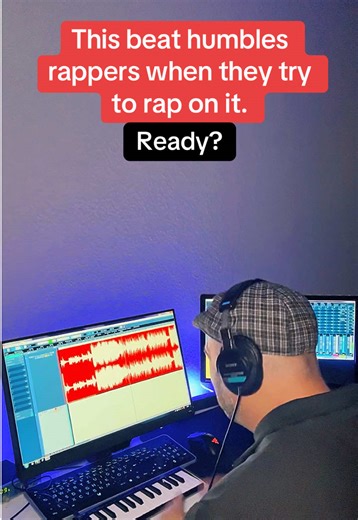 This beat humbles weak delivery. Try rapping on it! 🫵🏻 #musicproducer #beatmaker #hiphopbeats #typebeat #openversechallenge