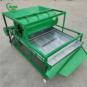 [Hot Item] Farming Seed Processing Seed Grain Sorting Seed Cleaners Vibration Screening Machine Grain Sorting Machine