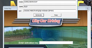 City Car Driving Activation Key Generator Online