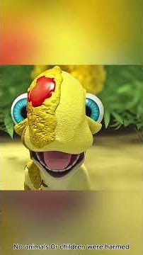 The Chameleon Who Discovered a Magical New Color! #animation #viral