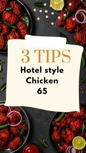 Chicken 65 Tips | #Hotel Style Crispy Chicken 65 Secrets | #Cook with Rum’s | #chicken65