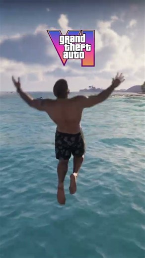 GTA 5 Vs GTA 6 Diving Animation #shorts