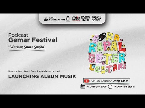 #WarisanSuaraSunda Podcast with Band Sora Rapal Geter Lestari| EPS 9