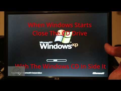 Installing Win XP on HP 6735s Laptop