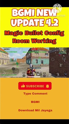 BGMI 4.2 Magic Bullet Config | Bgmi 4.2 Aimbot obb | Bgmi 4.2 Auto Headshot Config | #shorts