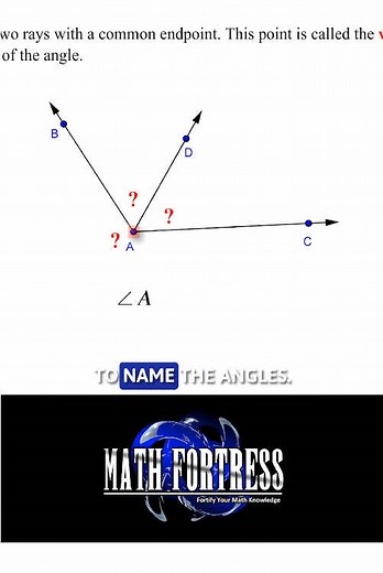 Naming Angles and Triangles Explained