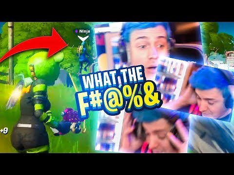 NINJA RAGING FOR 13 MINUTES AND 11 SECONDS! (Fortnite: Battle Royale)