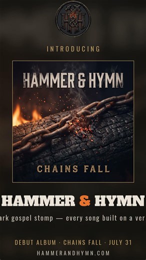 Introducing HAMMER & HYMN — dark gospel stomp built on scripture ⚒️✝️ #shorts