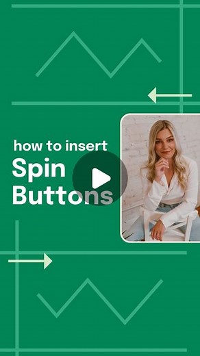 Your Excel Dictionary on Instagram: "Give these Spin buttons a spin. 😏 Shop courses, shortcut merch, Excel guides, and more using the link in my profile. #excel #exceltips #exceltricks #spreadsheets #corporate #accounting #finance #workhacks #tutorial #sheets"