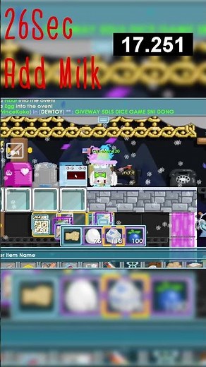 Easiest Recipe in cooking. (growtopia) #growtopia