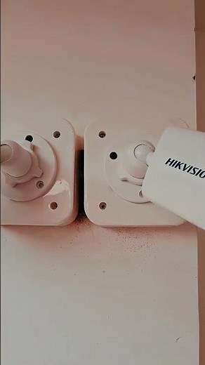 4MP Outdoor Surveillance | Hikvision 4MP Bullet Camera Installation #securitycamera #hikvision #tech