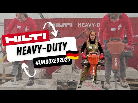 #UNBOXED2025 🇩🇪⚡ Inside Hilti Germany | New Tools, Kimmy Vibes