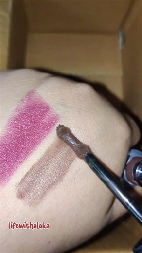 Brown lipstick shade 🤎 #mac #maccosmetics #maclipsticks #nykaahaul #maclipstickrekindledreview #🤎