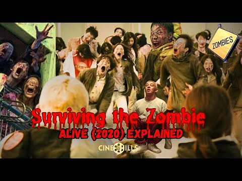 #Alive (2020) Explained: Surviving the Zombie Outbreak in South Korea | Cine Chills
