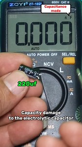 565K views · 3.6K reactions | Capacity damage to the electrolytic capacitor. #Reels #viral #electrician #creative #diy #speaker #audio #repair #shorts #electronics #radio #diyprojects #ideas #diyproject #LED #electricalengineering | Belajar Servis Elektronika | Facebook