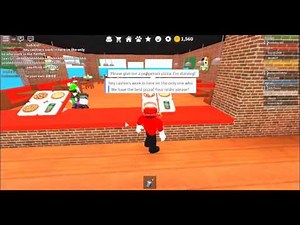 Roblox - Work at A Pizza Place - 2017